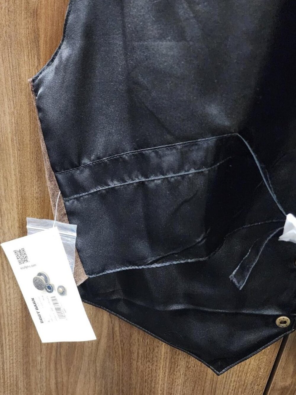 Scully leather vest - Picture 5 of 6